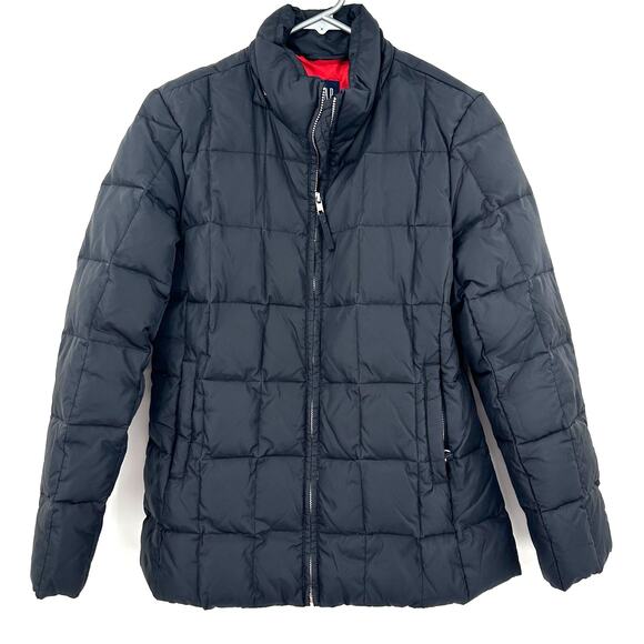 Gap Size XS Coat Black Quilted Down Puffer Full Zip Winter‎ Outdoors Insulated - Picture 1 of 5
